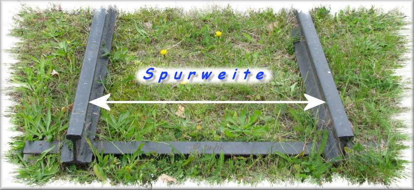 So wird die Spurweite gemessen - © twhk